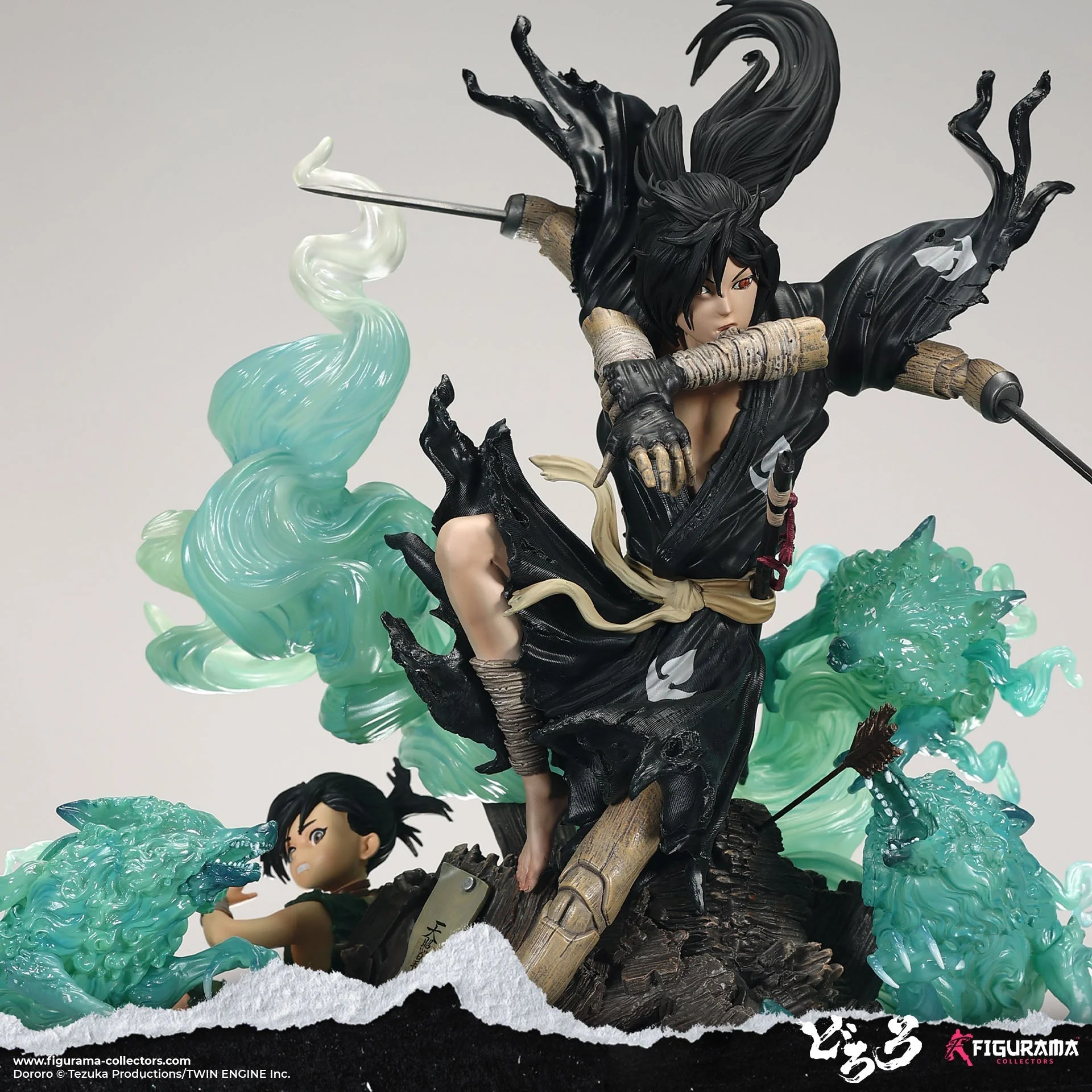 Dororo & Hyakkimaru Elite Fandom Statue By Figurama - Image 4