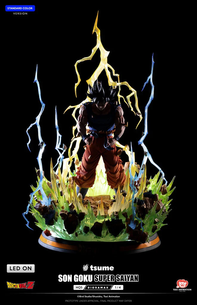 Dragon Ball (STANDARD] SON GOKU SUPER SAIYAN - HQS DIORAMAX (1/4) - Image 2