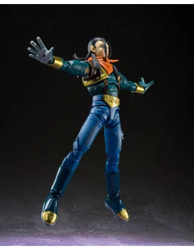 Dragon Ball Android 17 Dragon Ball GT SH Figuarts Action Figure By Bandai Tamashii - Image 3