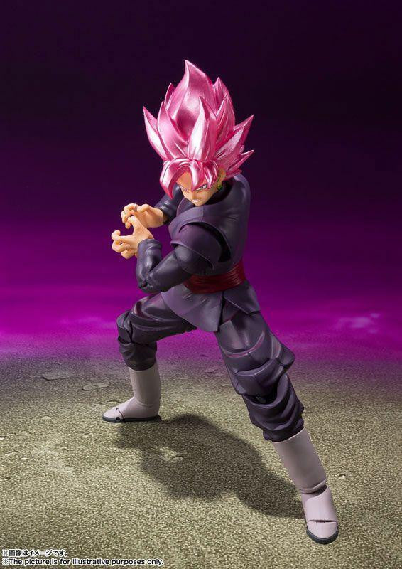 Dragon Ball Super Goku Black (Super Saiyan Rose) Action Figure SH Figuarts By Bandai Tamashii - Image 4