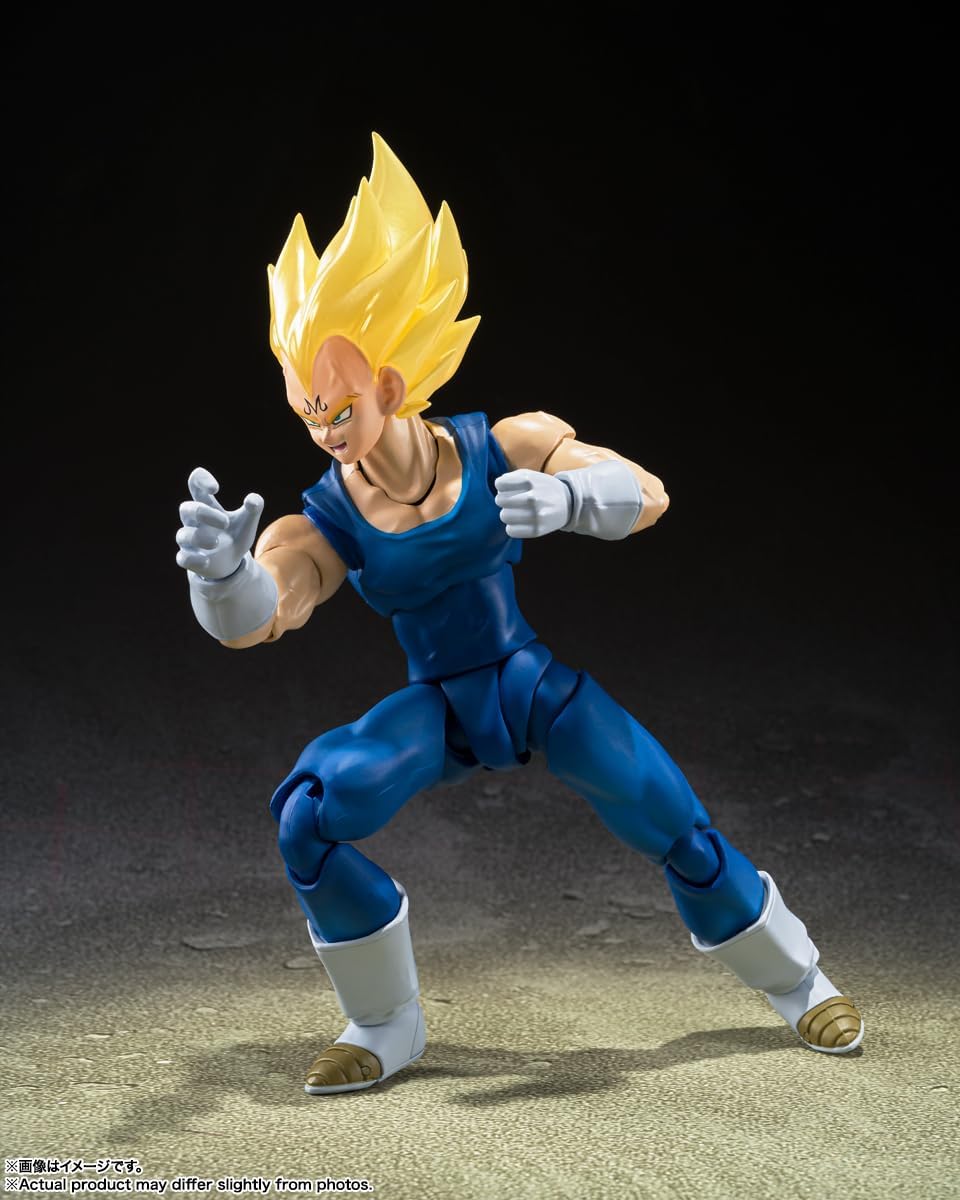 Dragon Ball Majin Vegeta Exc. Edition SH Figuarts Action Figure By Bandai Tamashii - Image 3