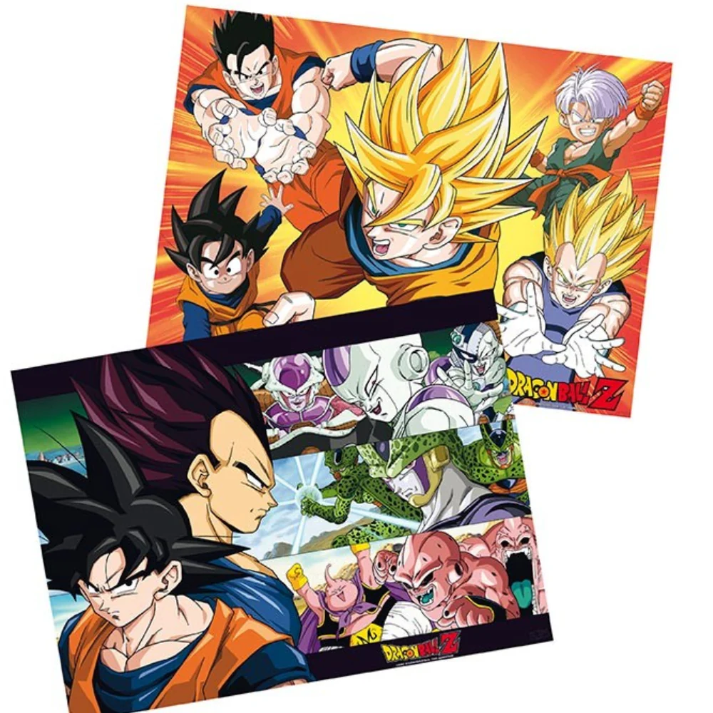 Dragon Ball Saiyans 52X38 cm Set 2 Chibi Posters by Abysse