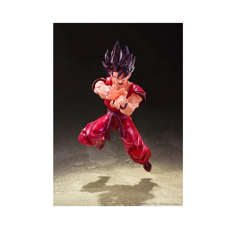 Dragon Ball Son Goku Kaio Ken Articulated Figures SH Figuarts By Bandai Tamashii - Image 4
