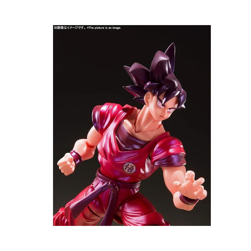 Dragon Ball Son Goku Kaio Ken Articulated Figures SH Figuarts By Bandai Tamashii - Image 7
