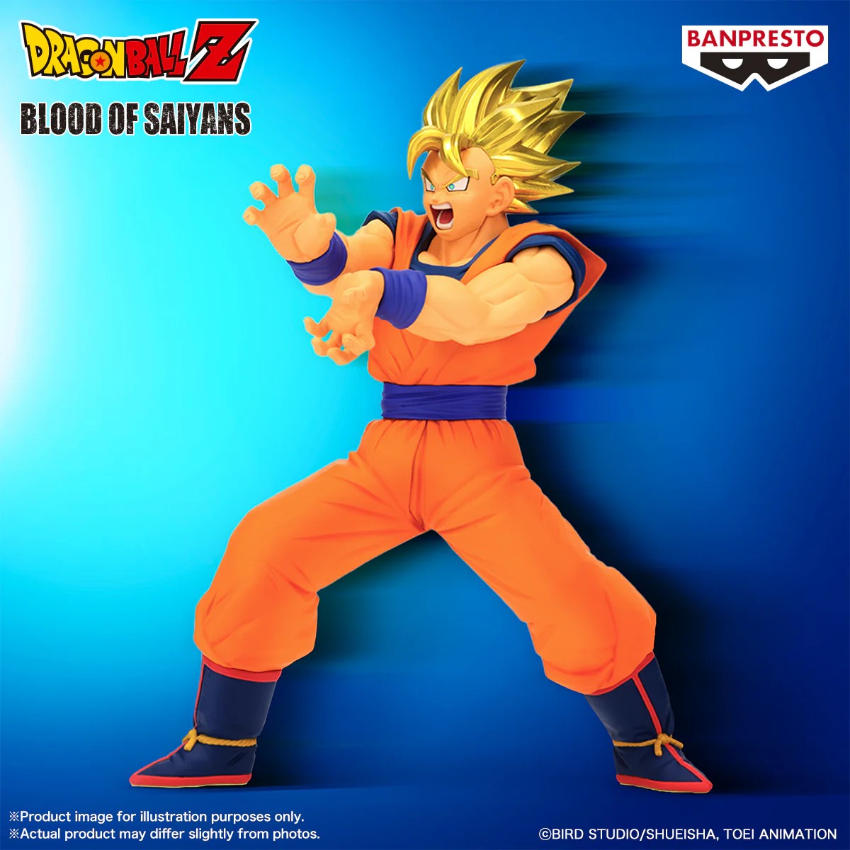 Dragon Ball Super Saiyan Son Goku Blood Of Saiyans Figure By Banpresto - Image 3