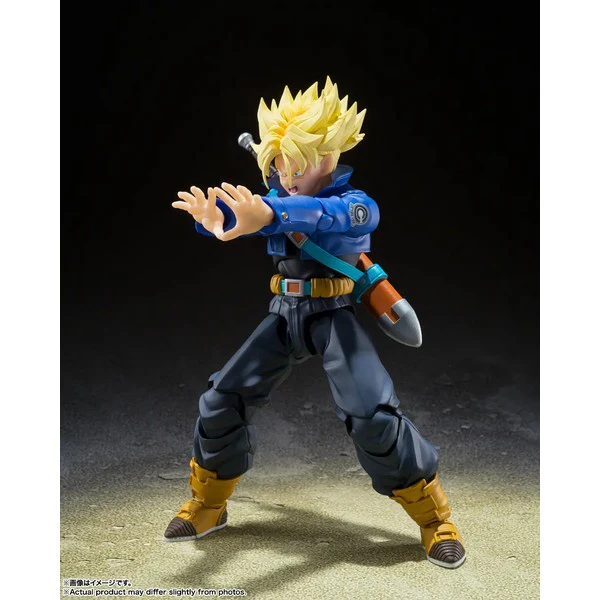 Dragon Ball Super Saiyan Trunks The Boy From The Future SH Figuarts Action Figure By Bandai Tamashii - Image 2