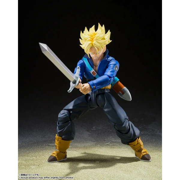 Dragon Ball Super Saiyan Trunks The Boy From The Future SH Figuarts Action Figure By Bandai Tamashii - Image 3