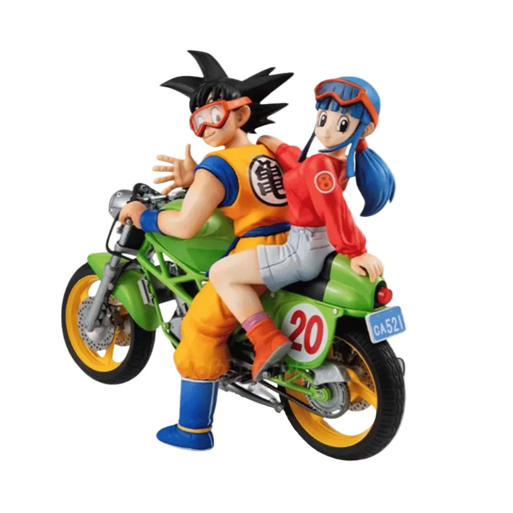 Dragon Ball Z Son Goku&Chichi Limited Repeat Ver. Figure DESKTOP REAL McCOY 05 By Megahouse