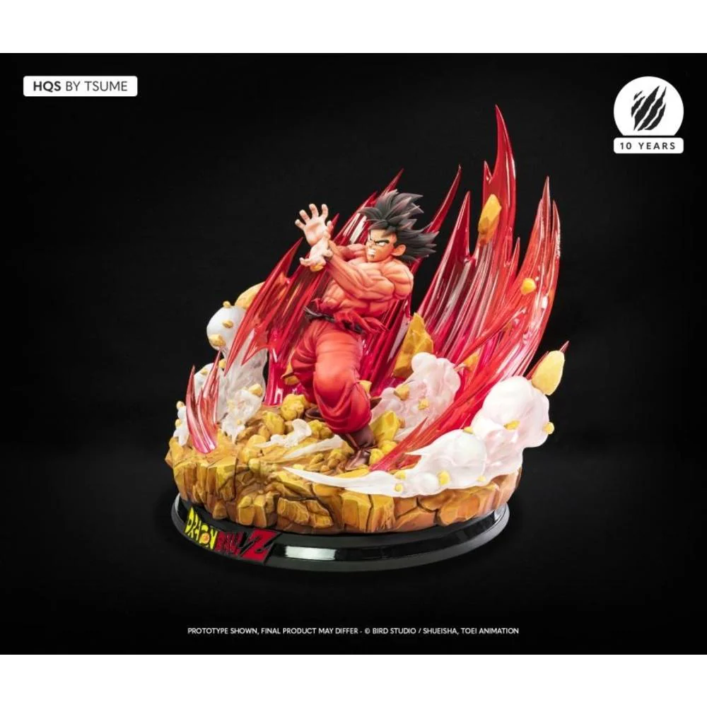 Dragon Ball Z Goku Kaio-ken 1/6 Scale Limited Edition HQS Statue by Tsume Art - Image 4
