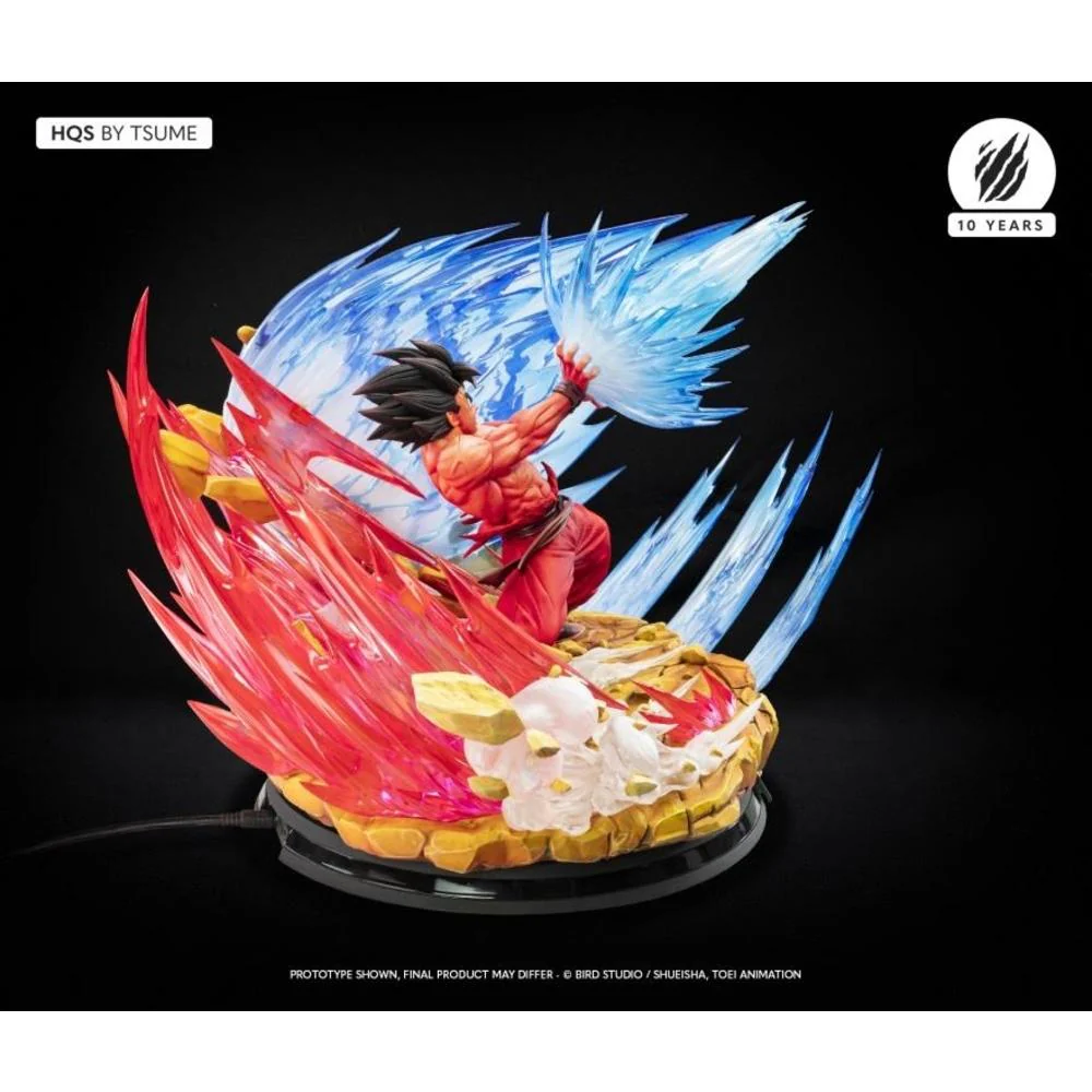 Dragon Ball Z Goku Kaio-ken 1/6 Scale Limited Edition HQS Statue by Tsume Art - Image 5