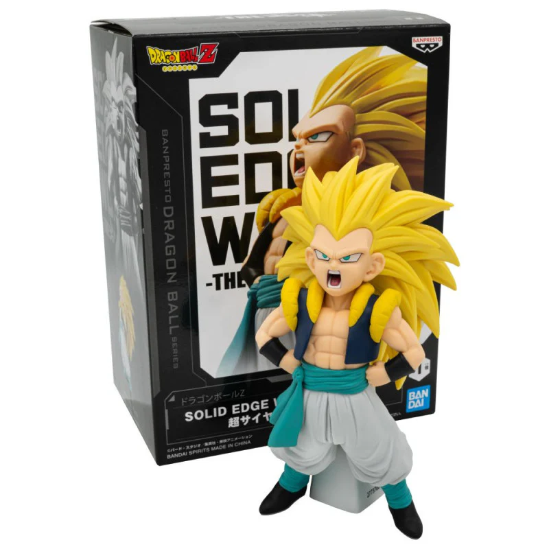 Dragon Ball Z Solid Edge Works Super Saiyan 3 Gotenks Solid Edge Works Figure By  Banpresto - Image 3