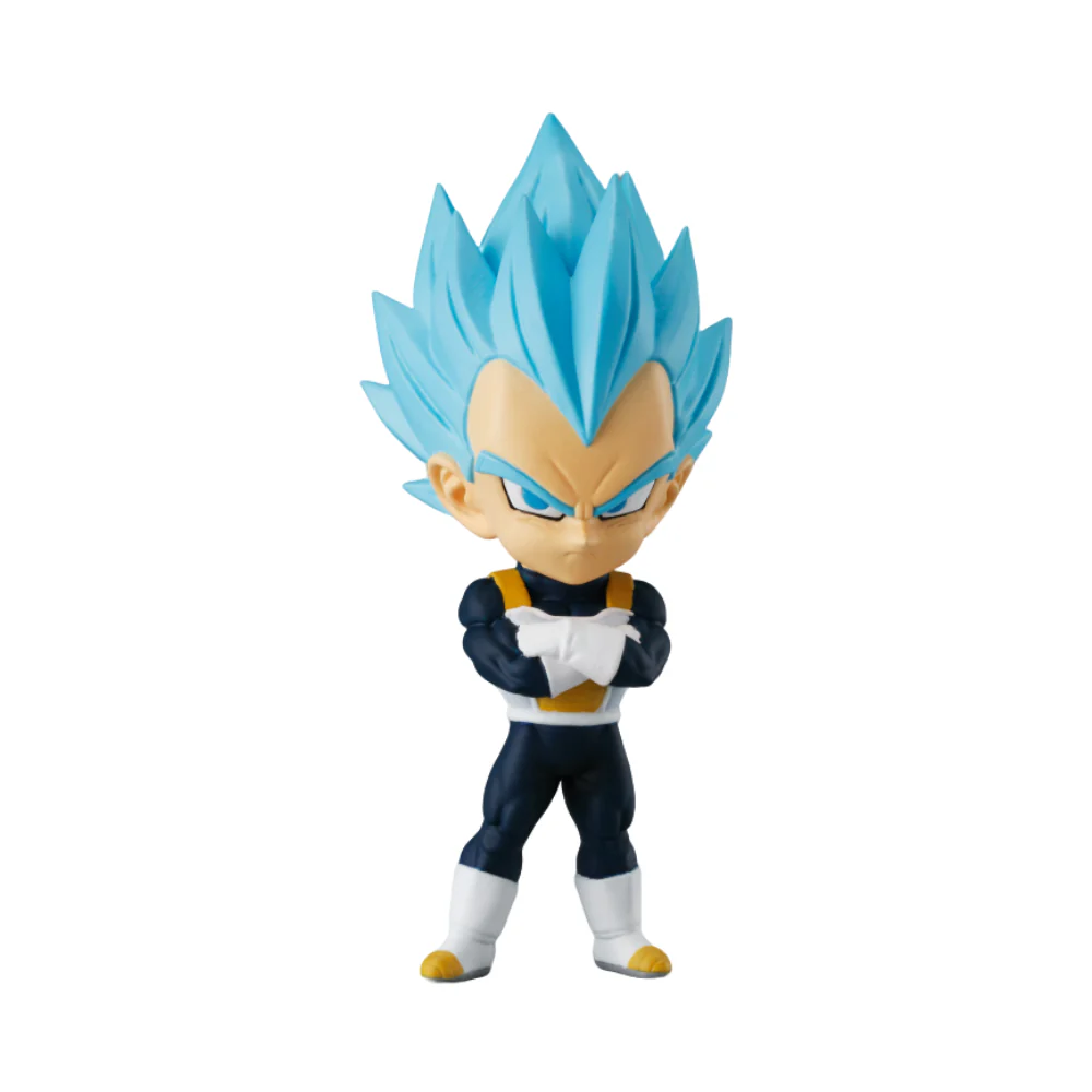Dragon Ball Z Super Saiyan Blue Vegeta Chibi Masters Figure by Bandai Namco (Wave 1)