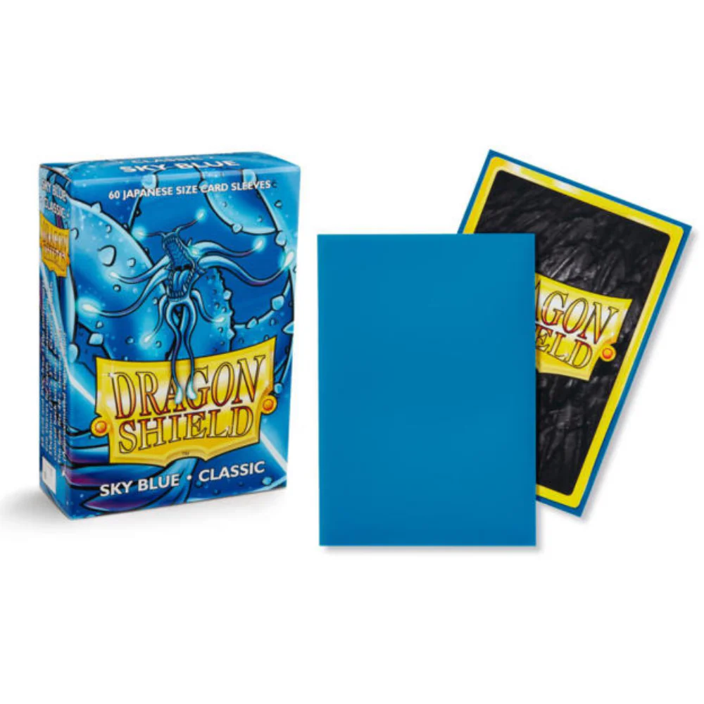 Dragon Shield Japanese Art Sleeves - Classic Sky Blue (60 Sleeves)