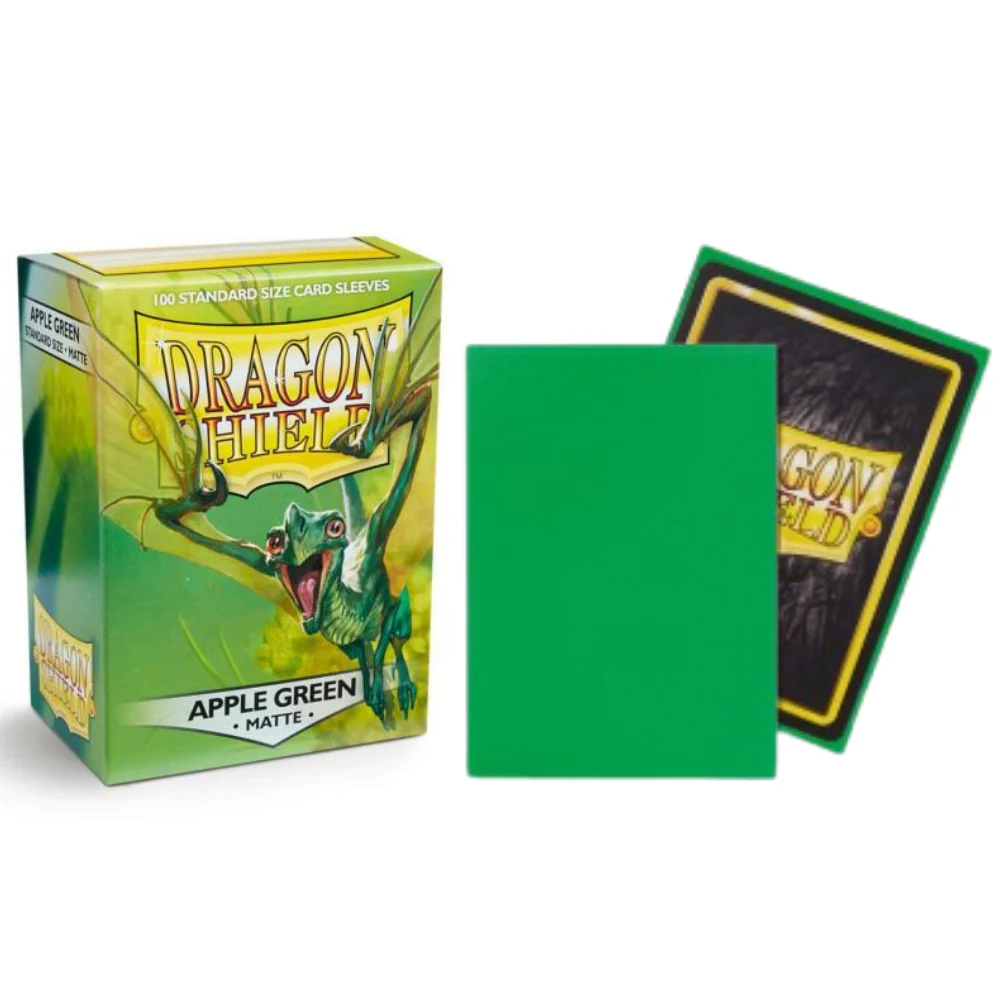 Dragon Shield Standard Sleeves - Matte Apple Green (100 Sleeves)
