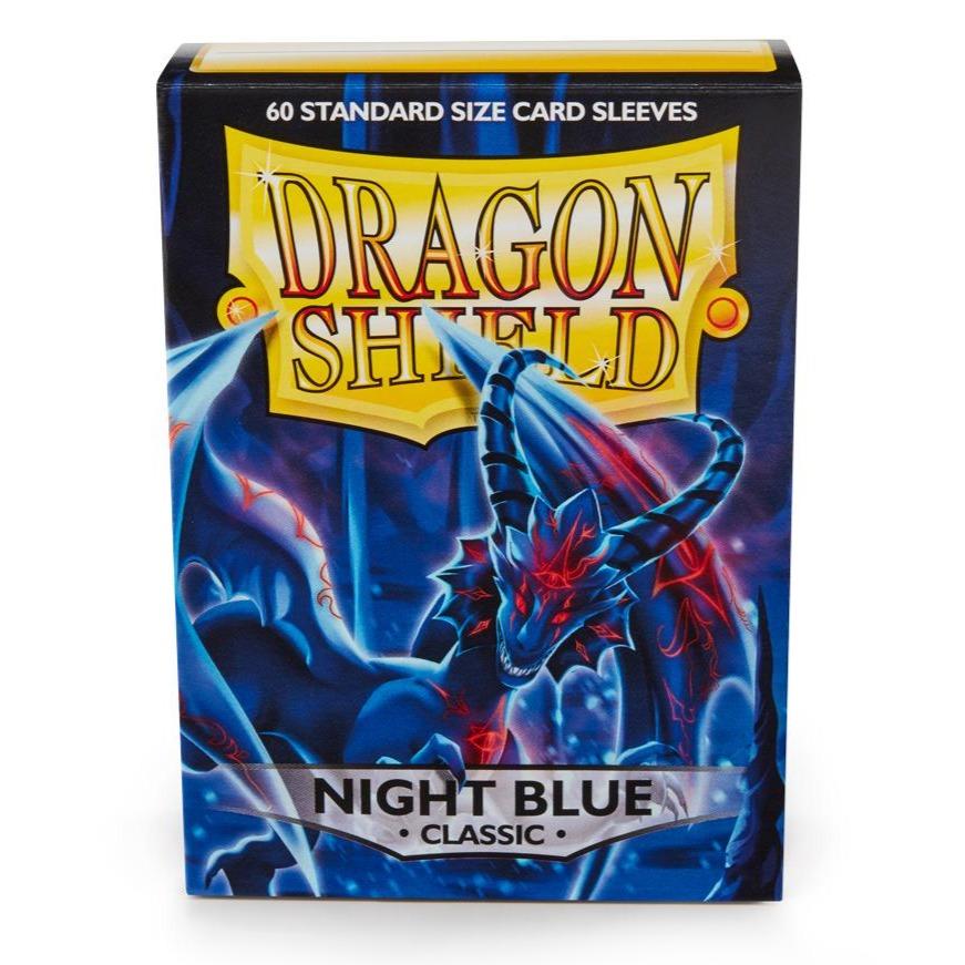 Dragon Shield Standard Sleeves - Night Blue Xao (60 Sleeves)