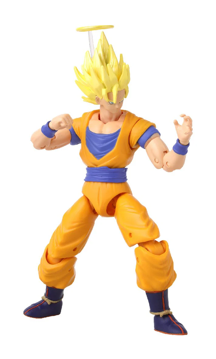 DRAGONBALL STARS S.SAIYAN 2 GOKU 6.5" ANIME HEROES ACADEMIA ACTION FIGURE BY BANDAI - Image 4