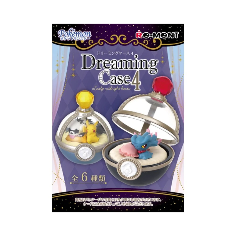 Pokemon Dreaming Case 4 Lovely Midnight Hours Blind Box by Rement