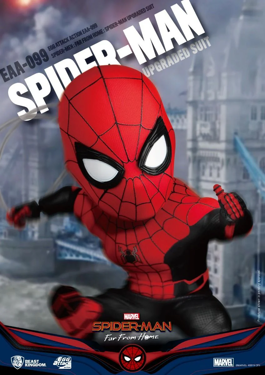 Spider-MAN Far from home - Spider-man upgrade suit Action Figure by Beast Kingdom (EAA-099) - Image 5