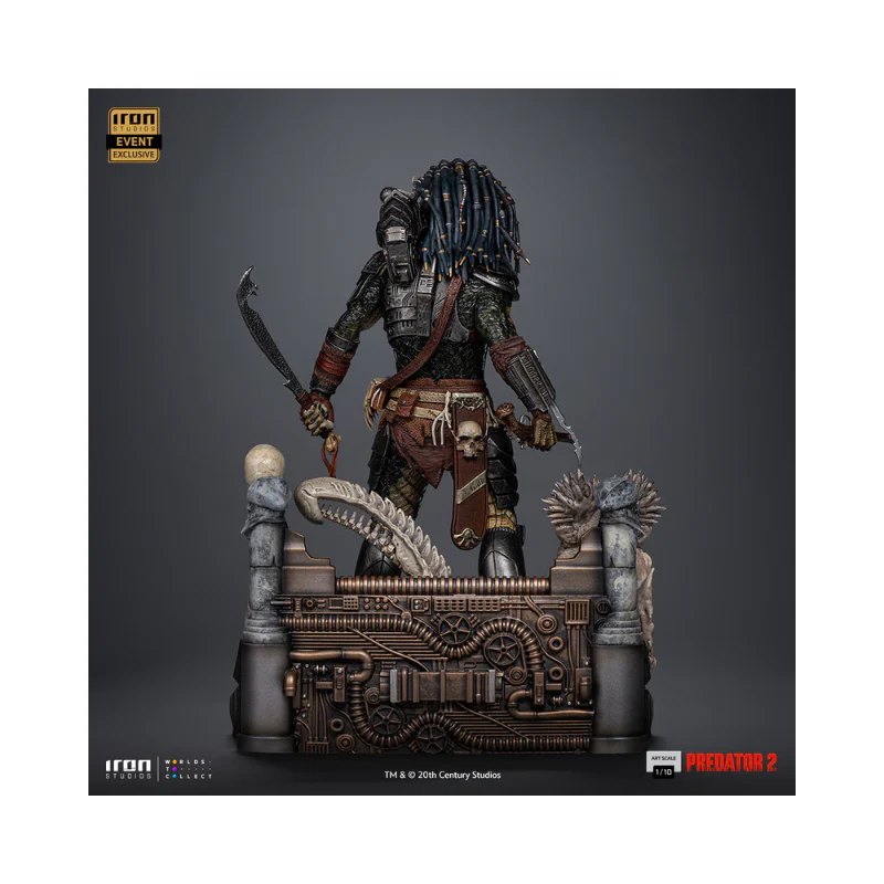 Elder Predator (2025 Event Exclusive) Predator 2 Art Scale 1/10 Scale Statuette By Iron Studios - Image 12