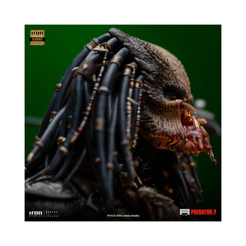 Elder Predator (2025 Event Exclusive) Predator 2 Art Scale 1/10 Scale Statuette By Iron Studios - Image 4