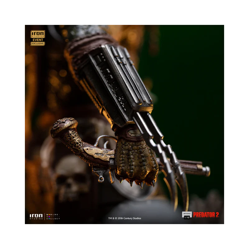 Elder Predator (2025 Event Exclusive) Predator 2 Art Scale 1/10 Scale Statuette By Iron Studios - Image 5