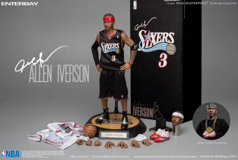 Enterbay : NBA - 1/6 Allen Iverson Upgraded Re-edition - Image 4