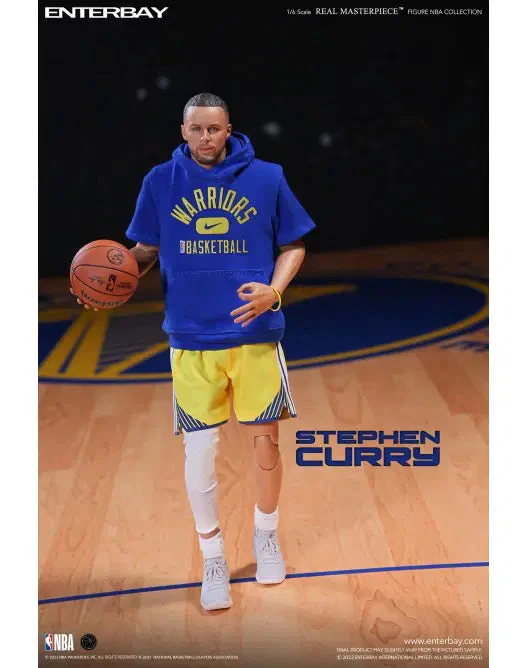 Stephen Curry Real Masterpiece1/6 Scale Action Figure by Enterbay - Image 5