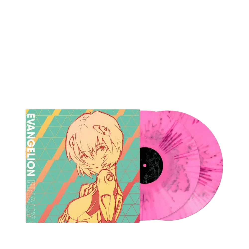 EVANGELION FINALLY OST ( 2LP / PINK SPLATTER VINYL )