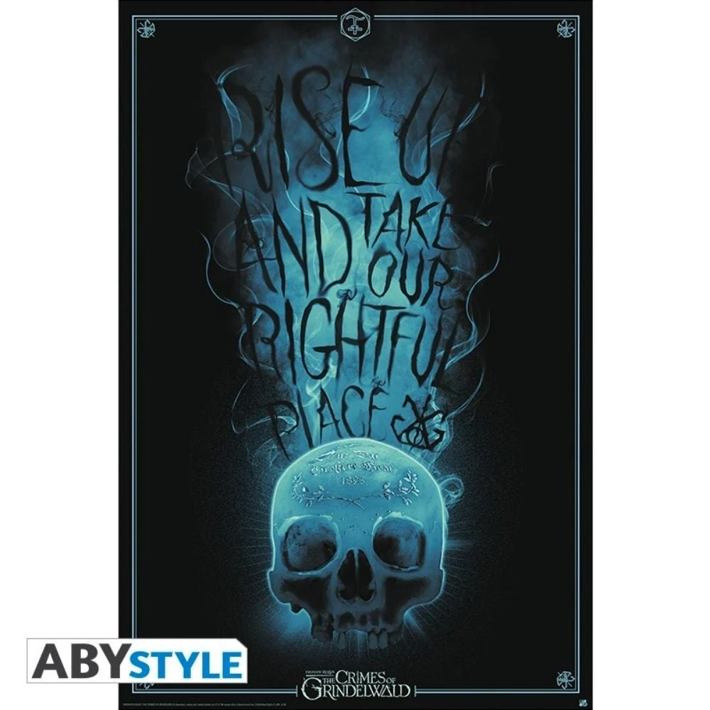 Fantastic Beasts Rise Up 91X61 cm Poster by Abysse