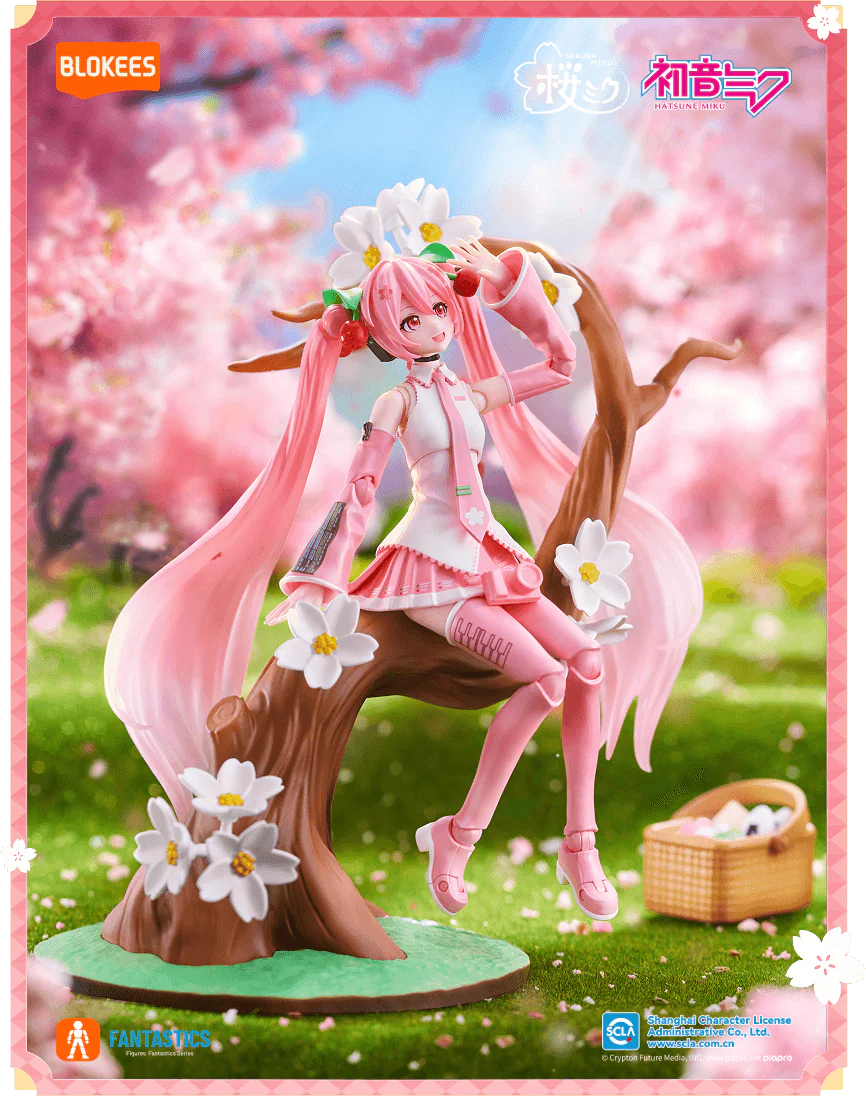 Fantastics Series Sakura Miku Construction Toys by Blokees - Image 4