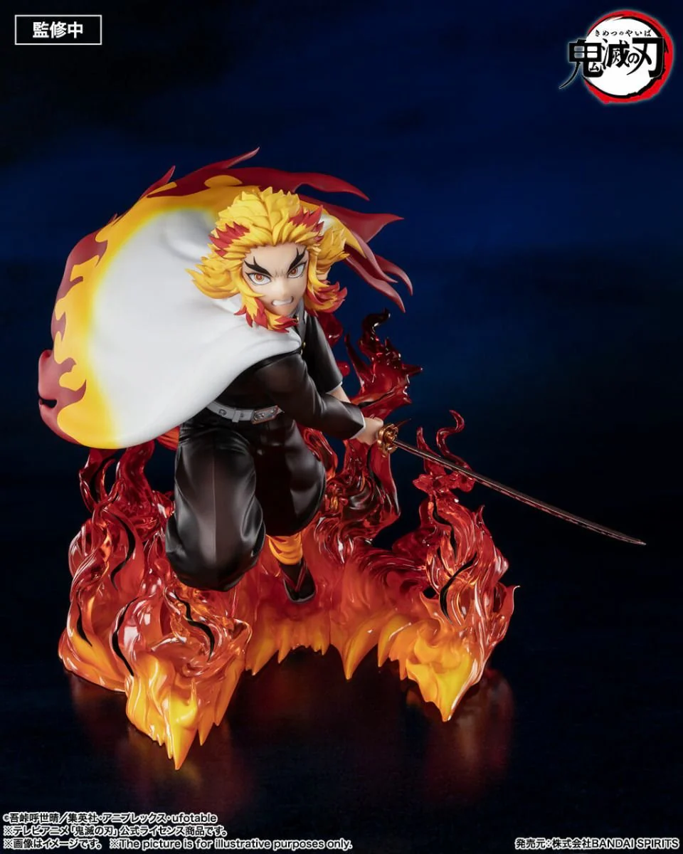 Figuarts Zero Demon Slayer Kimetsu No Yaiba - Kyojuro Rengoku (Flame Hashira) By Bandai Tamashii - Image 4