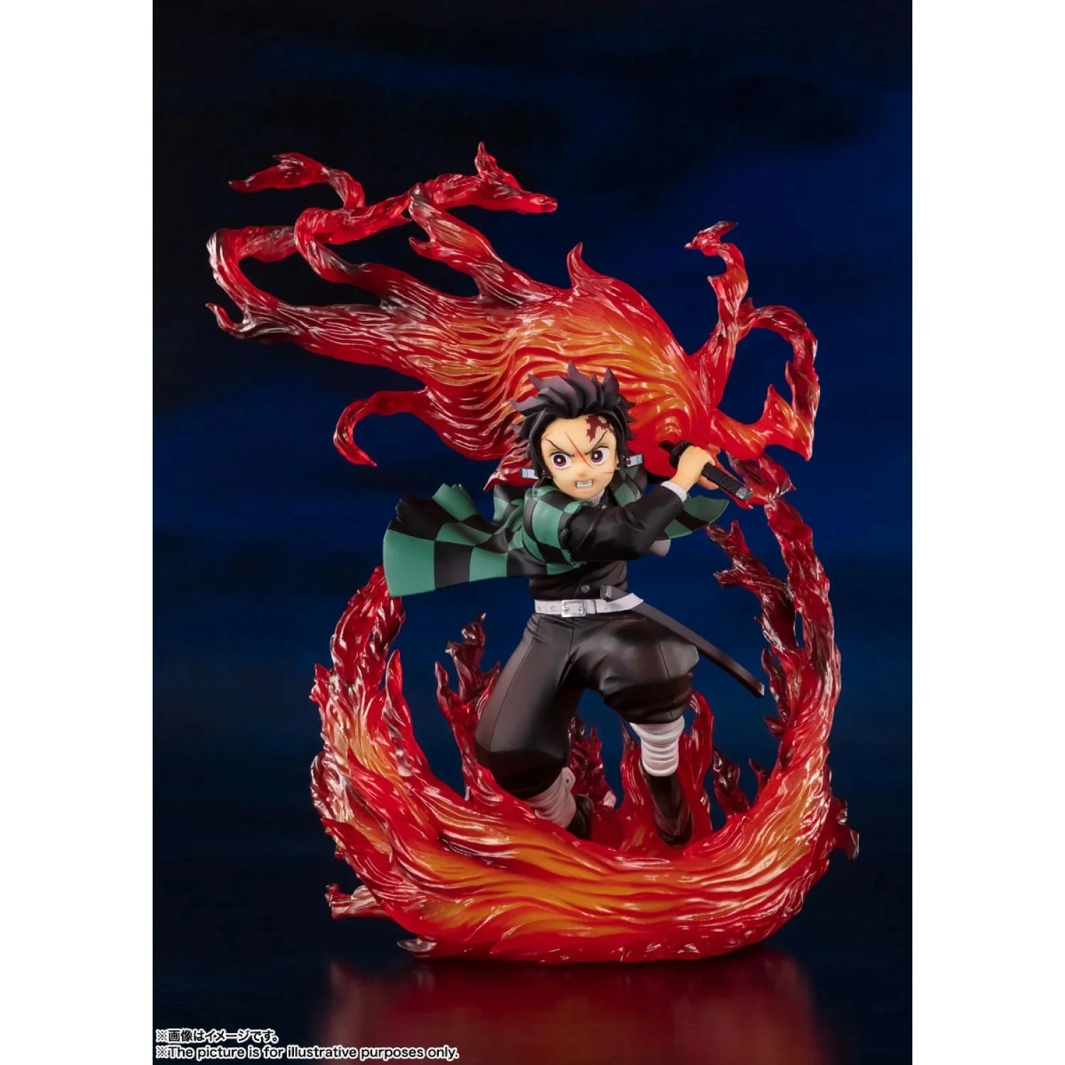 Figuarts Zero Demon Slayer Kimetsu no Yaiba Tanjiro Kamado Hinokami Kagura By Bandai Tamashii - Image 3