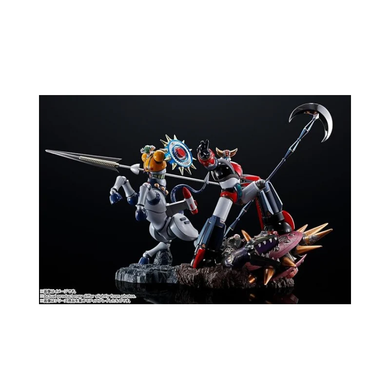 Grendizer Touche Metallique Steel Jeeg Figuarts Zero Figures By Bandai Tamashii - Image 5