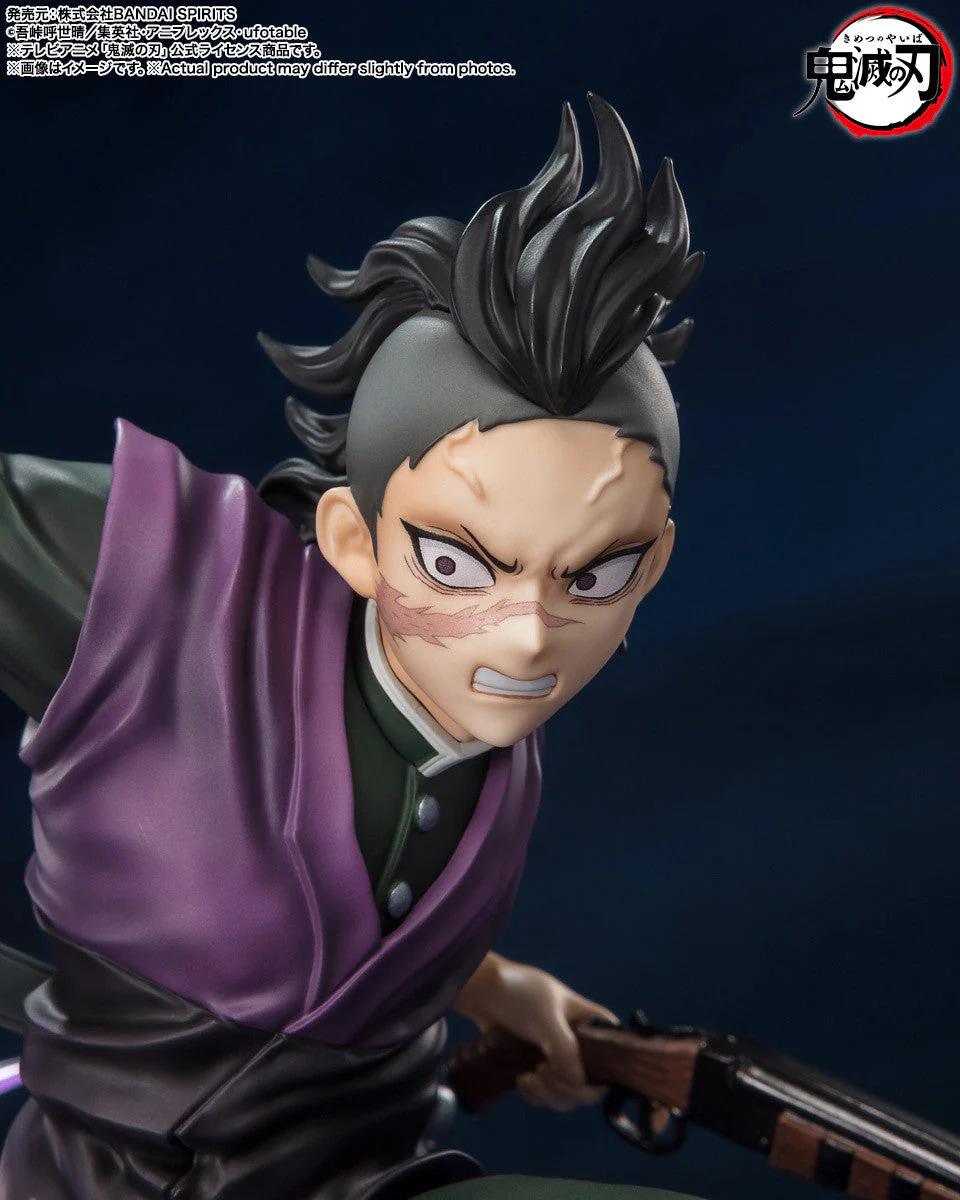 Demon Slayer Genya Shinazugawa FiguartsZERO Figure By Bandai Tamashii - Image 4