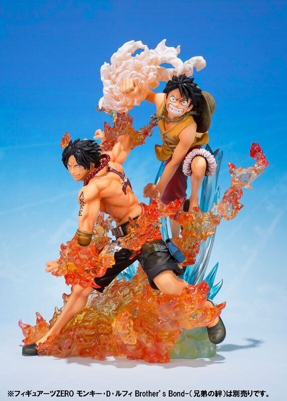 One Piece Portgas D Ace "Brother's Bond" 1/12 Scale Statue by Bandai Tamashii - Image 2