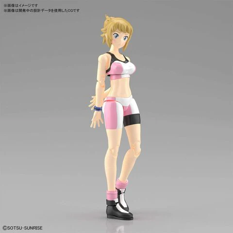 Bandai : Figure-rise Standard #68 Build Fighters Try Fumina Hoshino Plastic Model Kit - Image 2