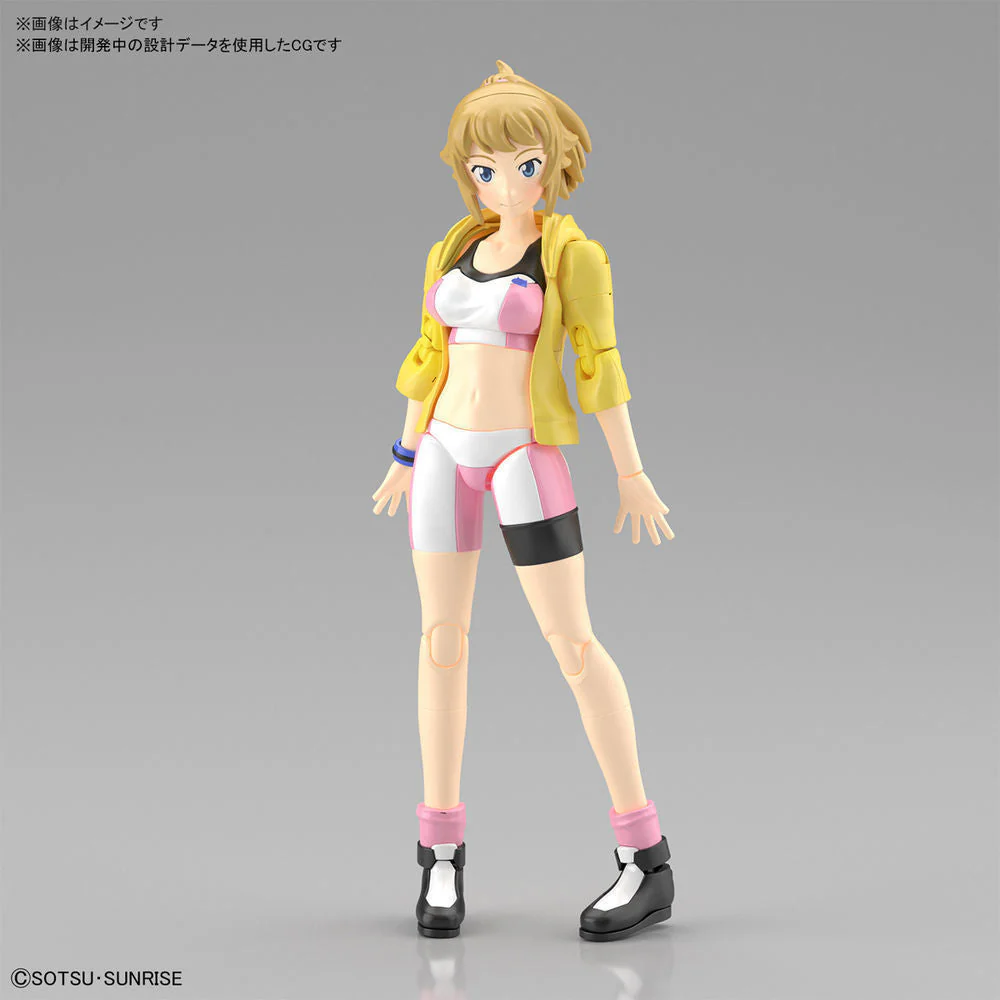 Bandai : Figure-rise Standard #68 Build Fighters Try Fumina Hoshino Plastic Model Kit - Image 3