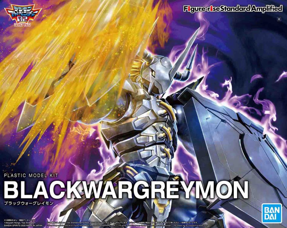 Digimon Amplified Black WarGreymon Figure-rise Standard Plastic Model Figure by Bandai - Image 7