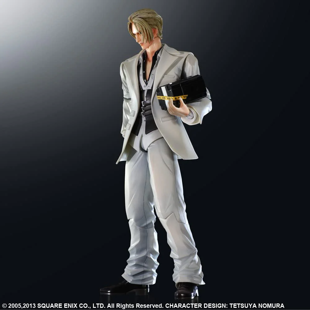Final Fantasy VII Advent Children Rufus Shinra Play Arts Kai Figure by Square Enix - Image 2