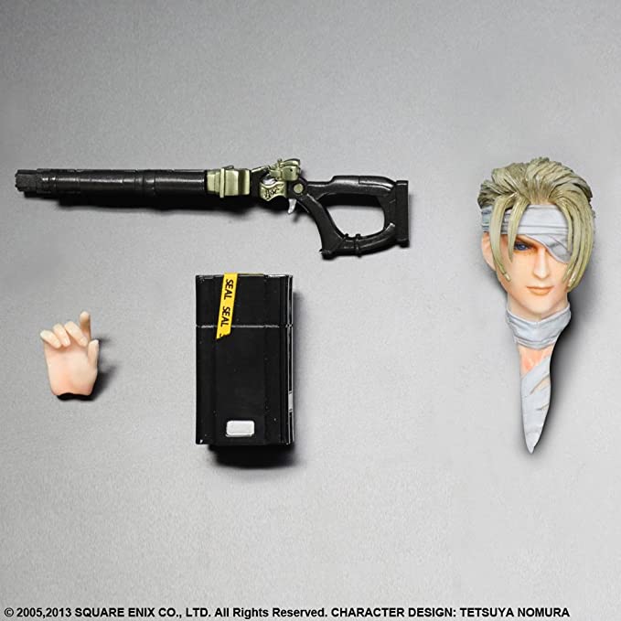 Final Fantasy VII Advent Children Rufus Shinra Play Arts Kai Figure by Square Enix - Image 4
