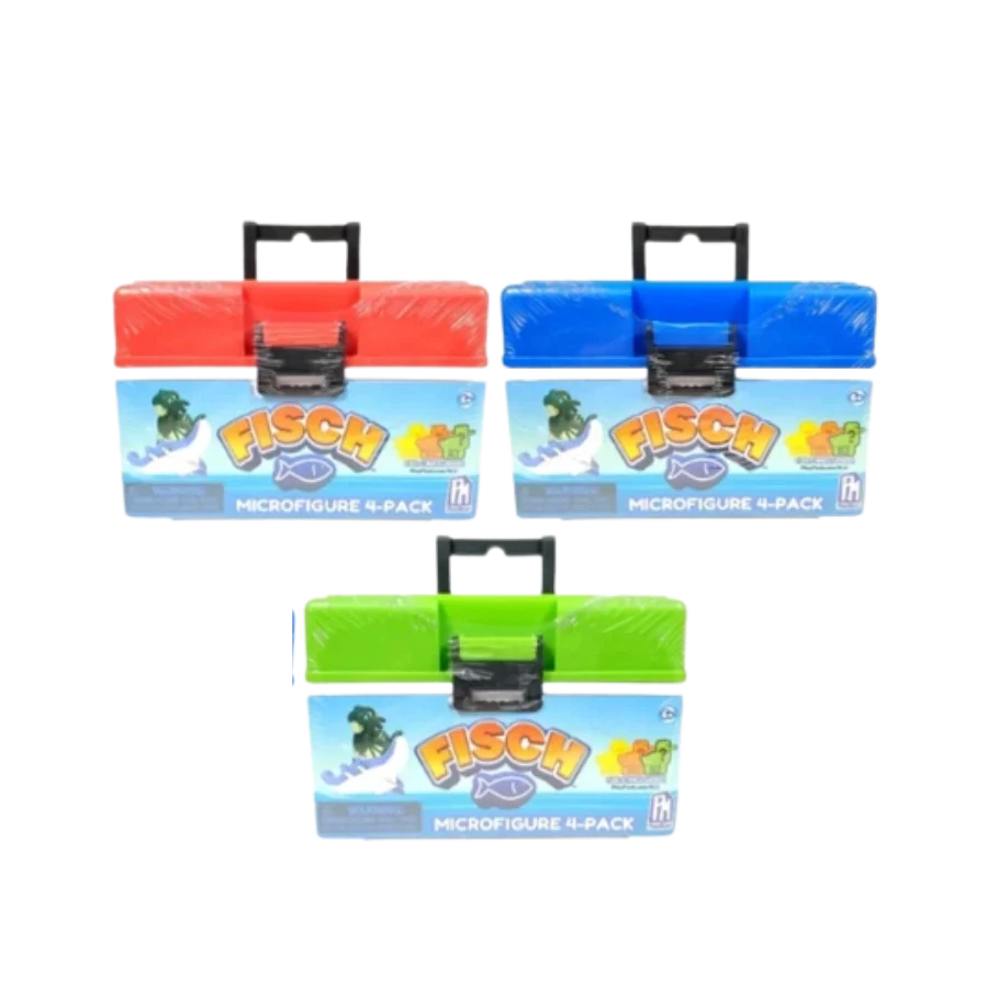 FISCH MICROFIGURE 4 pcs in 1 Pack By PhatMojo