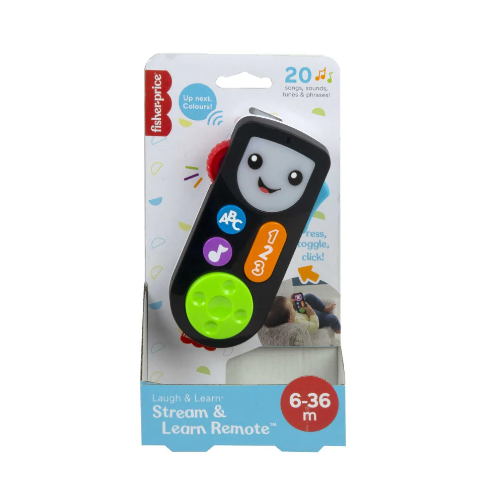 Fisher Price Laugh & Learn Stream and Learn Remote-English By Mattel