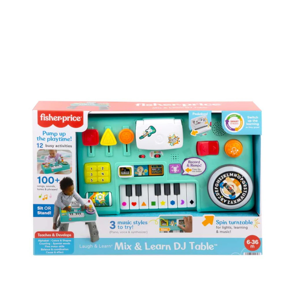 Fisher Price Laugh & Learn Mix & Learn Music Table