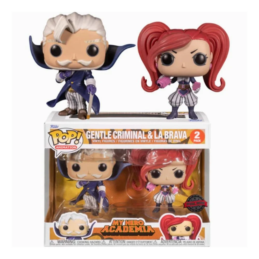 Funko 2 Pack : My Hero Academia - Gentle Criminal and La Brava - Image 2