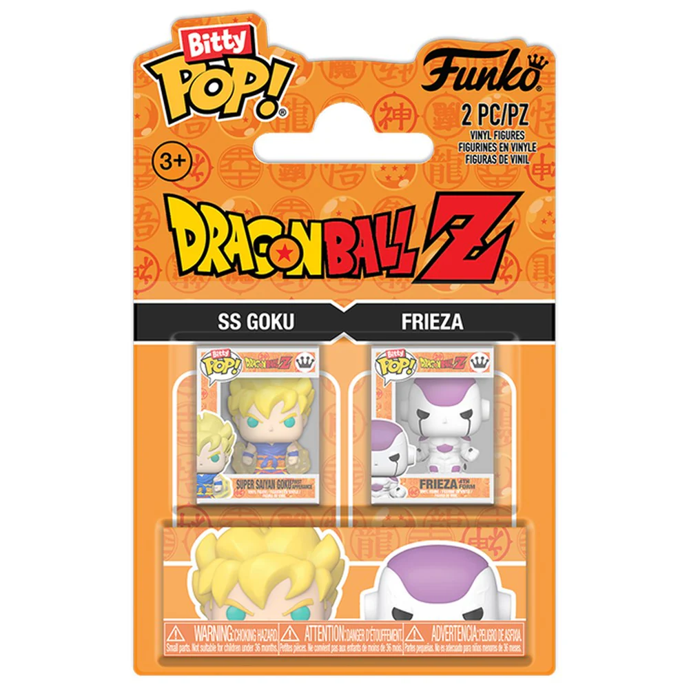 Funko Bitty Pop! Animation: Dragon Ball Z - Goku and Frieza 2pk