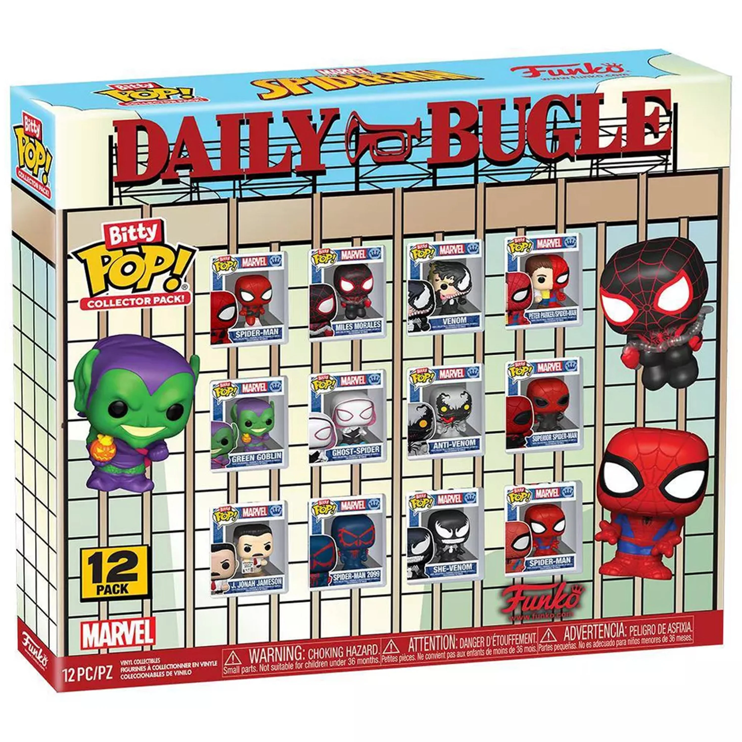Funko Bitty Pop! Marvel: Spider-Man 12pc Multipack