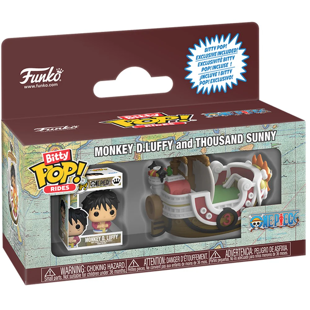 Funko Bitty Pop Rides One Piece - Thousand Sunny w/Luffy