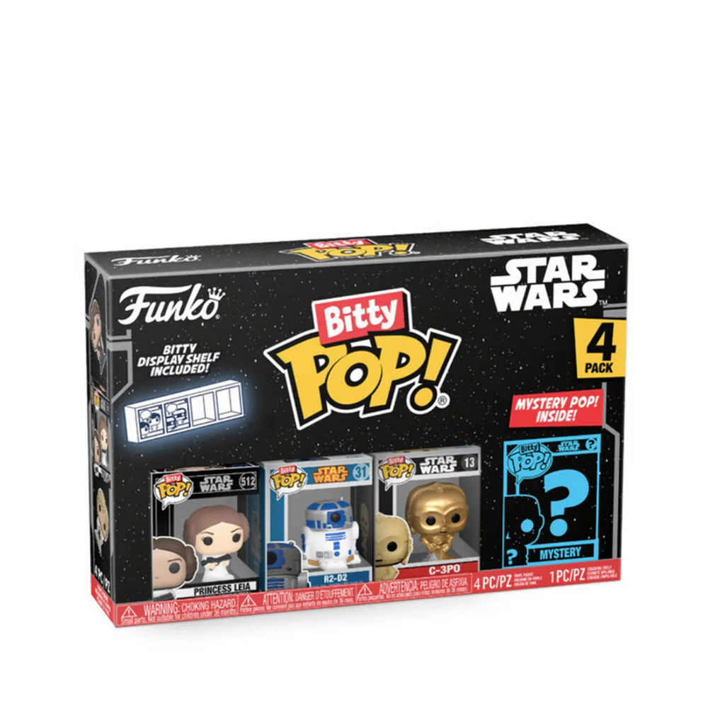 Funko: Bitty Pop! Star Wars: Leia 4pk