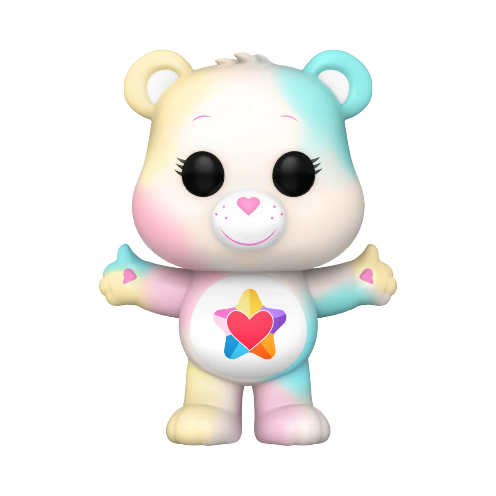 Funko : Care Bears 40th Anniversary - True Heart Bear  (Translucent Glow in the Dark) (Chase of Chase)
