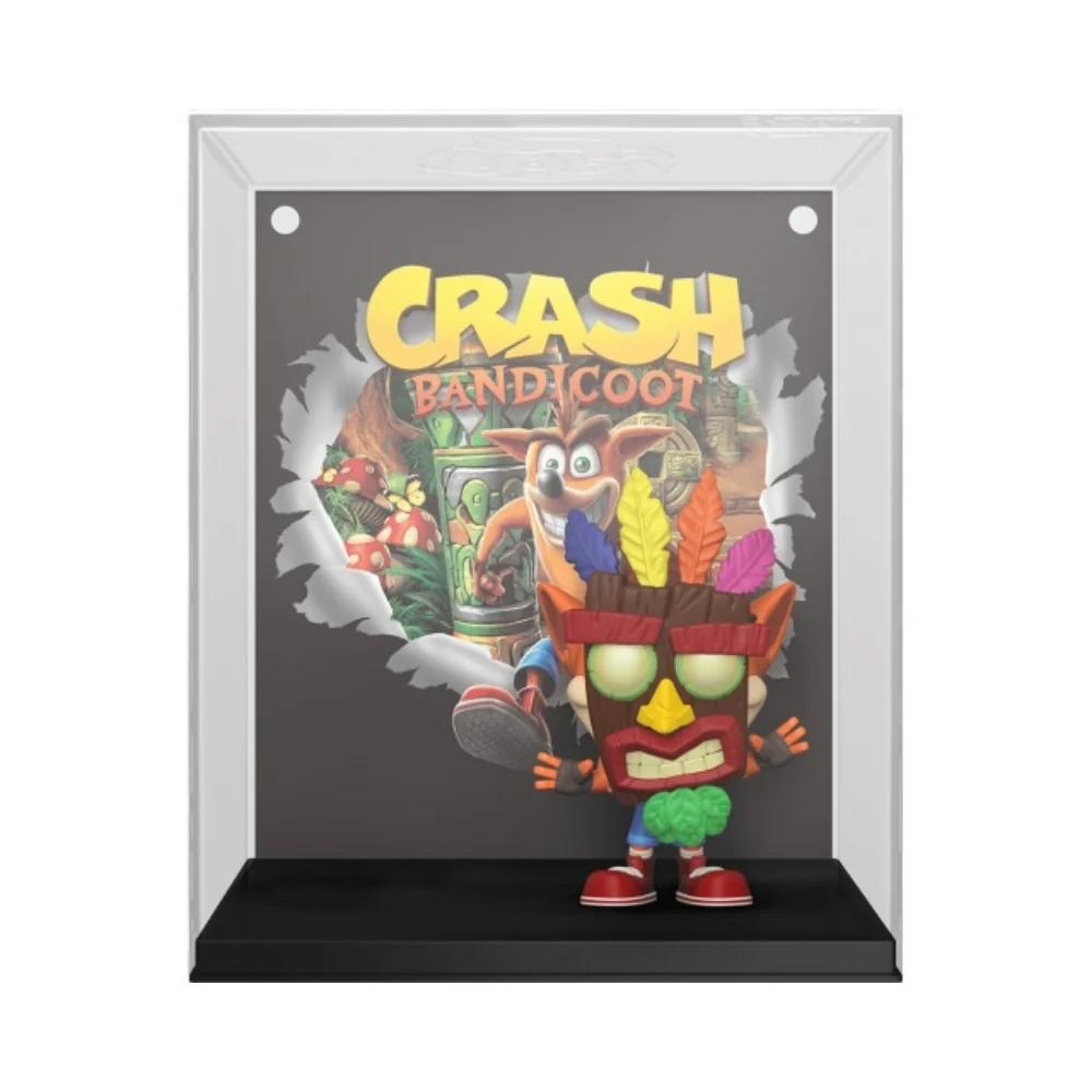 Funko Covers : Crash Bandicoot w/ Aku Mask